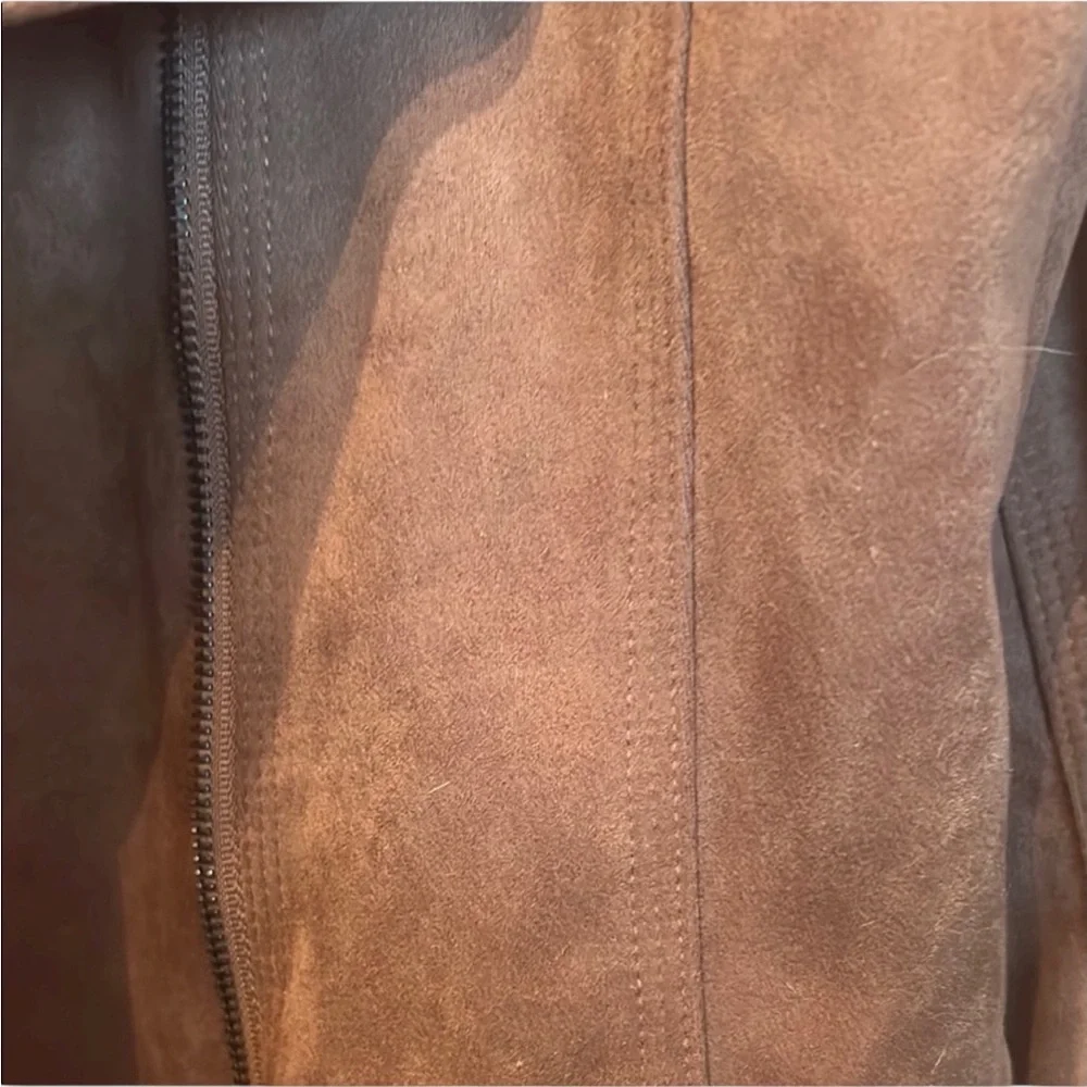 Haute Monde Tan Leather Jacket XL Excellent preloved condition soft - Picture 4 of 7